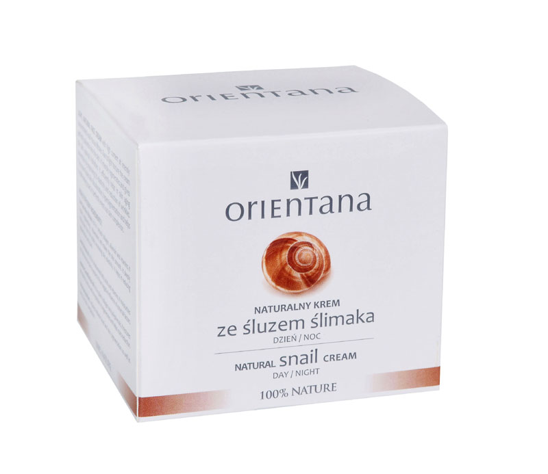 Śluz ślimaka w kremach do pielęgnacji skóry